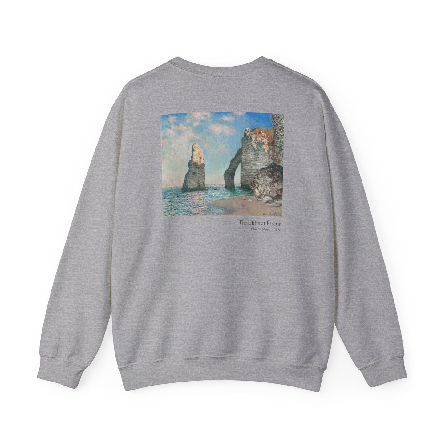 The Cliffs at Étretat - Claude Monet / Sweatshirt