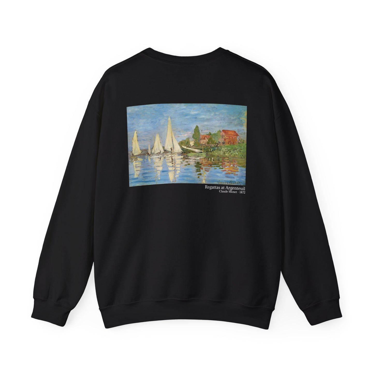 Regattas at Argenteuil - Claude Monet / Sweatshirt