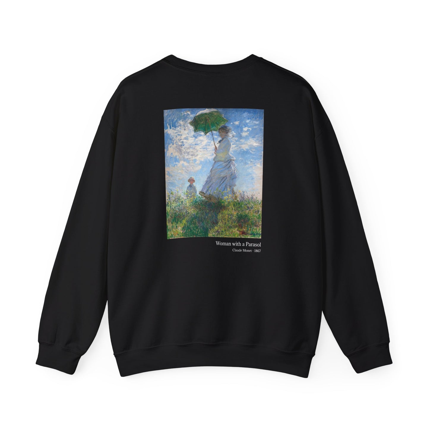 Woman with a Parasol - Claude Monet / Sweatshirt