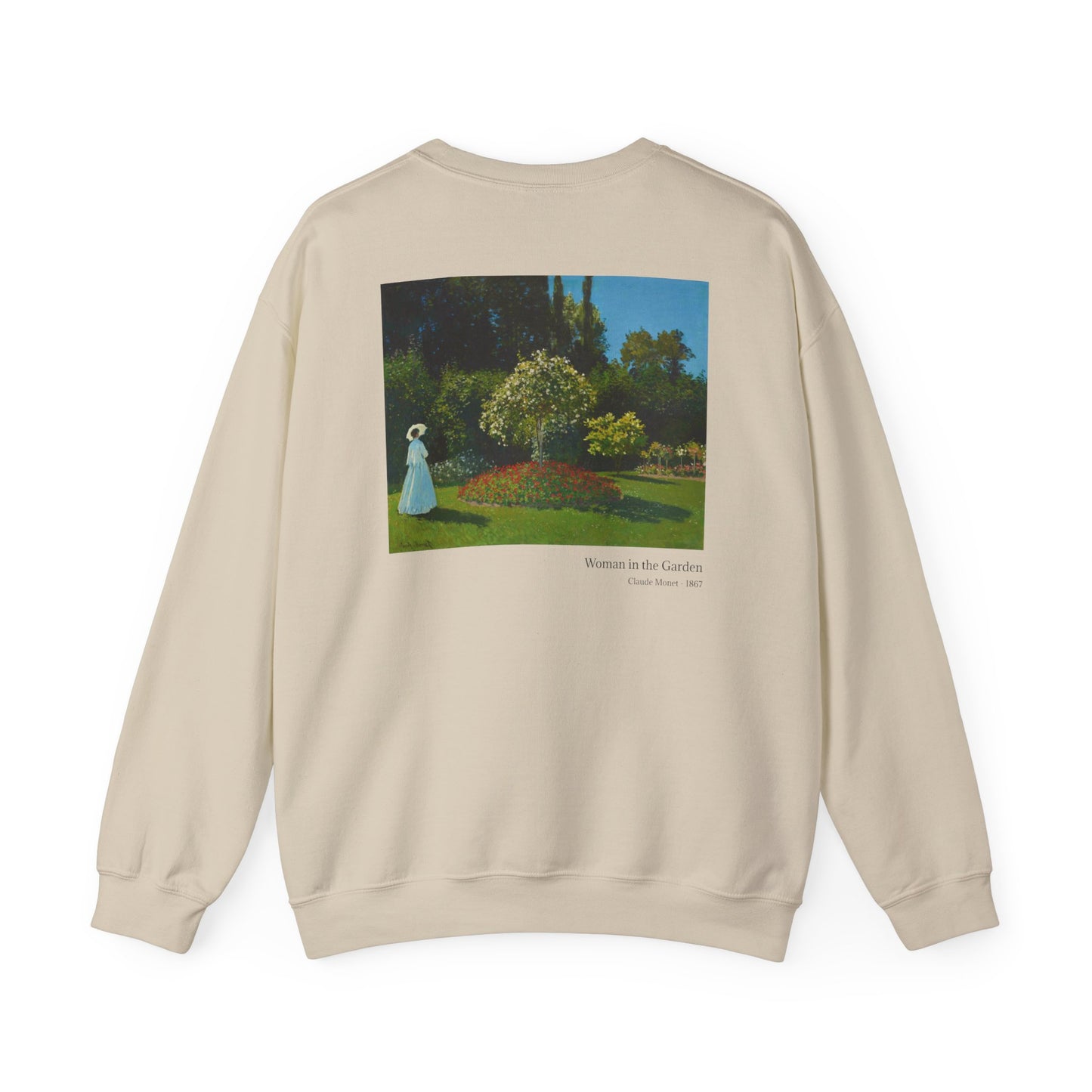 Woman in the Garden - Claude Monet / Sweatshirt