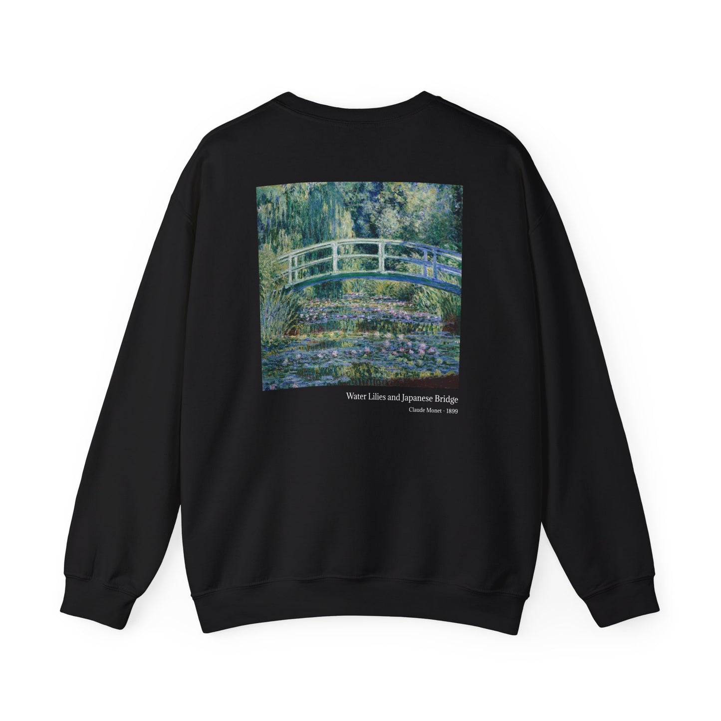 Water Lilies and Japanese Bridge - Claude Monet / Sweatshirt